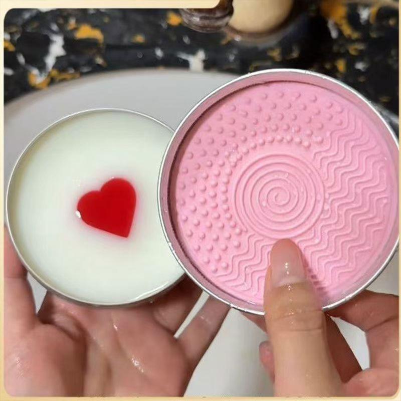 Cosmetic Sponge - SU Cute Heart Shaped Makeup Brush