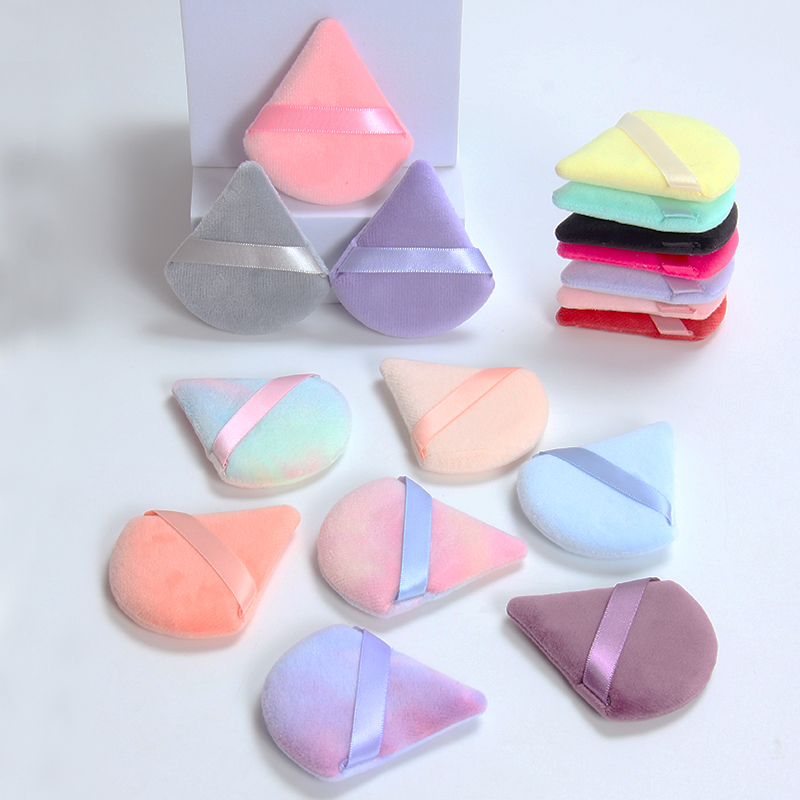 Beauty Makeup Desk - 2 件 Triangle Powder Puff Face