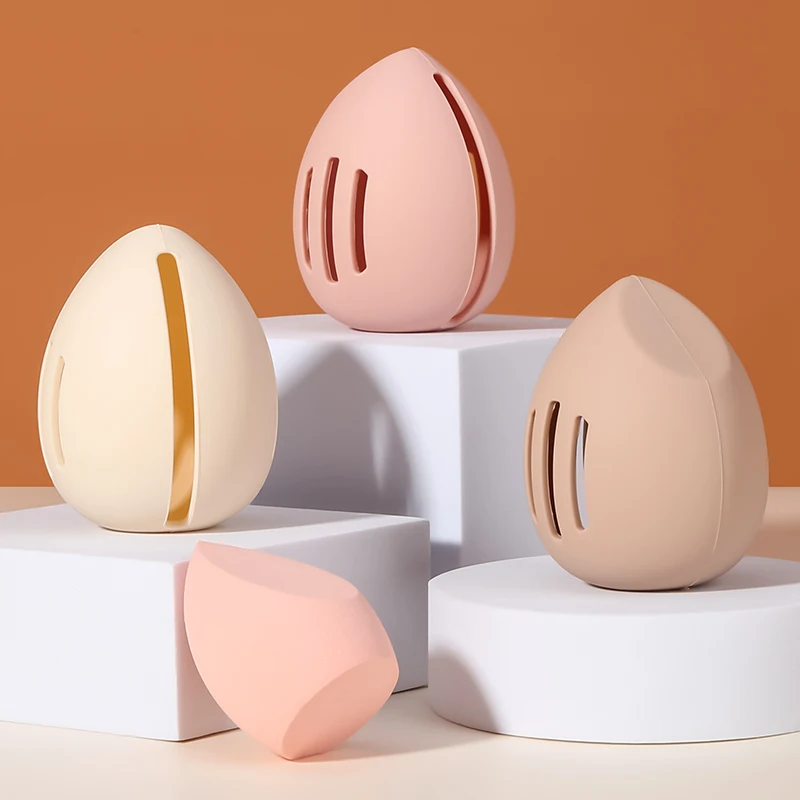 Beauty Makeup Egg - 1Pcs Makeup Sponge Holder Eco-Friendly Silicone