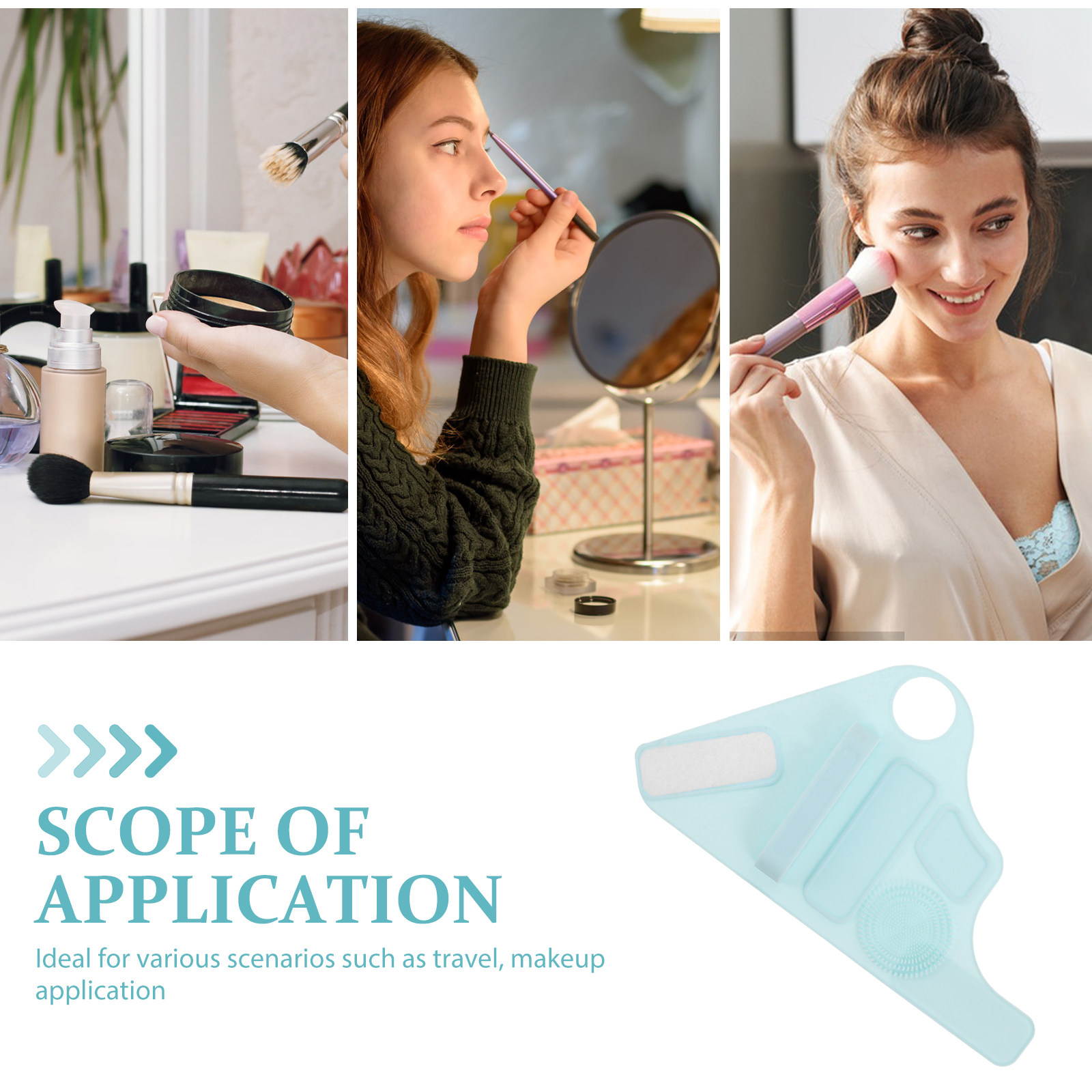Silicone Makeup Hand Strap Adj - огляд і ціна Beauty Makeup Tools
