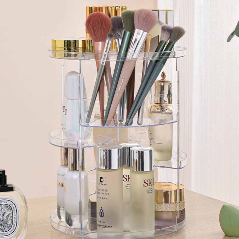 360-Degree Rotating Cosmetic S - огляд і ціна Beauty Makeup Desk