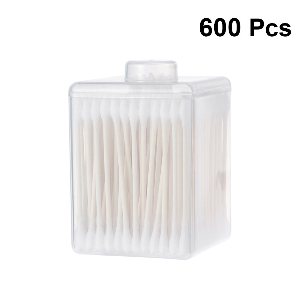 600Pcs Double Head Cotton Swab - огляд і ціна Beauty Makeup Tools