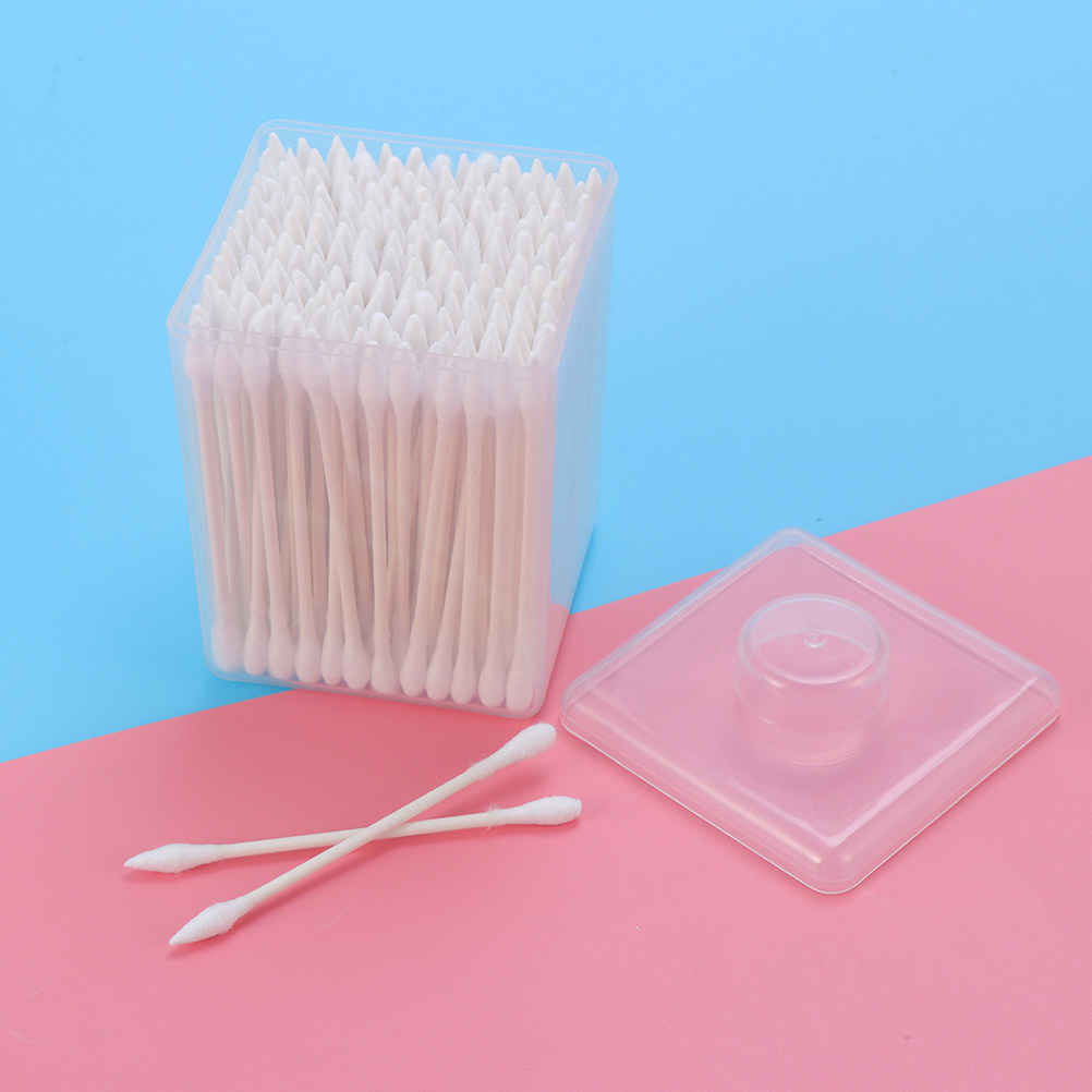 600Pcs Double Head Cotton Swab - огляд і ціна Beauty Makeup Tools