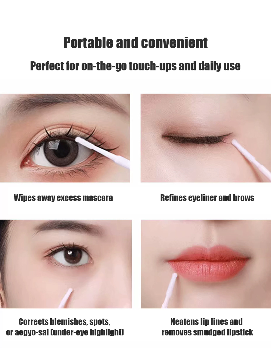 Disposable Long Cotton Swabs E - огляд і ціна Beauty Makeup Tools