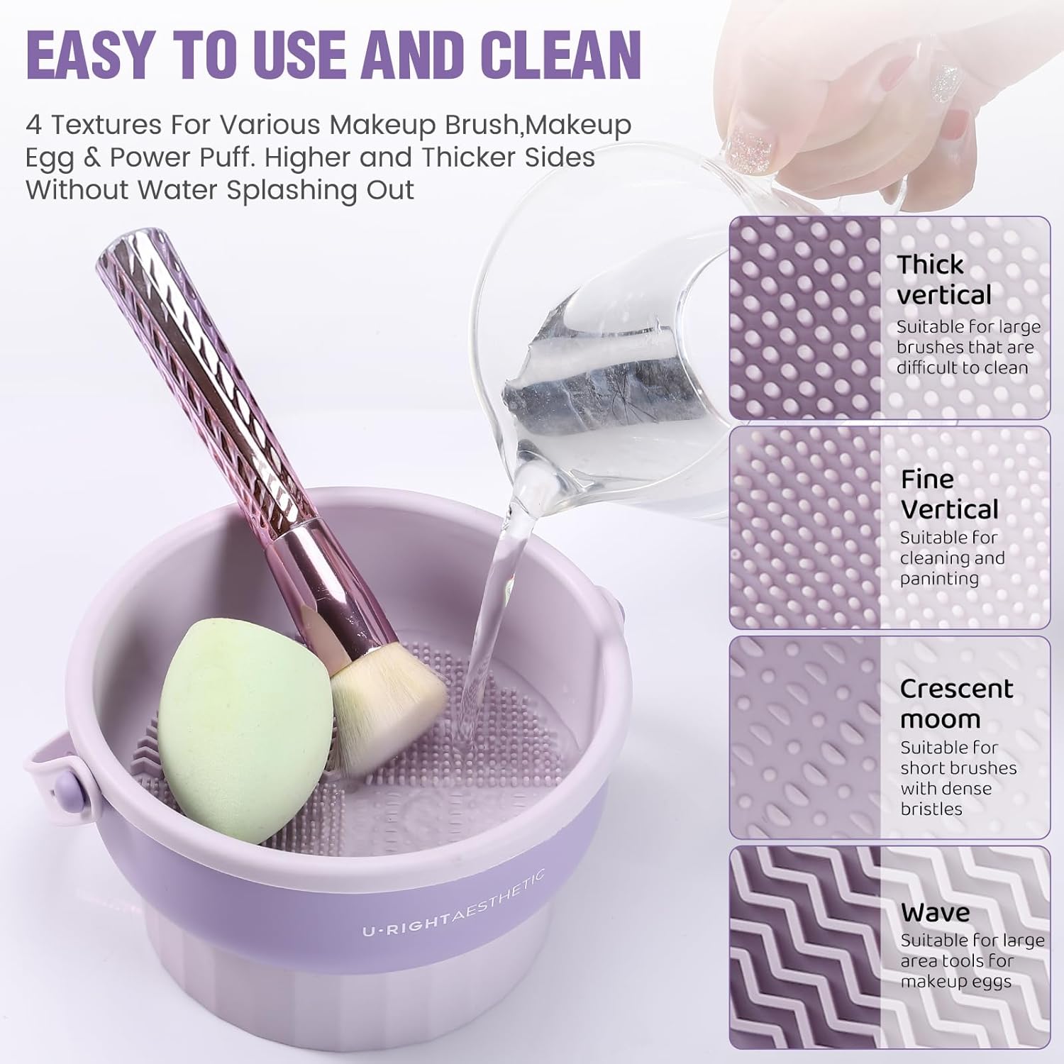 Makeup Brush Cleaning Bowl Bea - огляд і ціна Beauty Makeup Egg