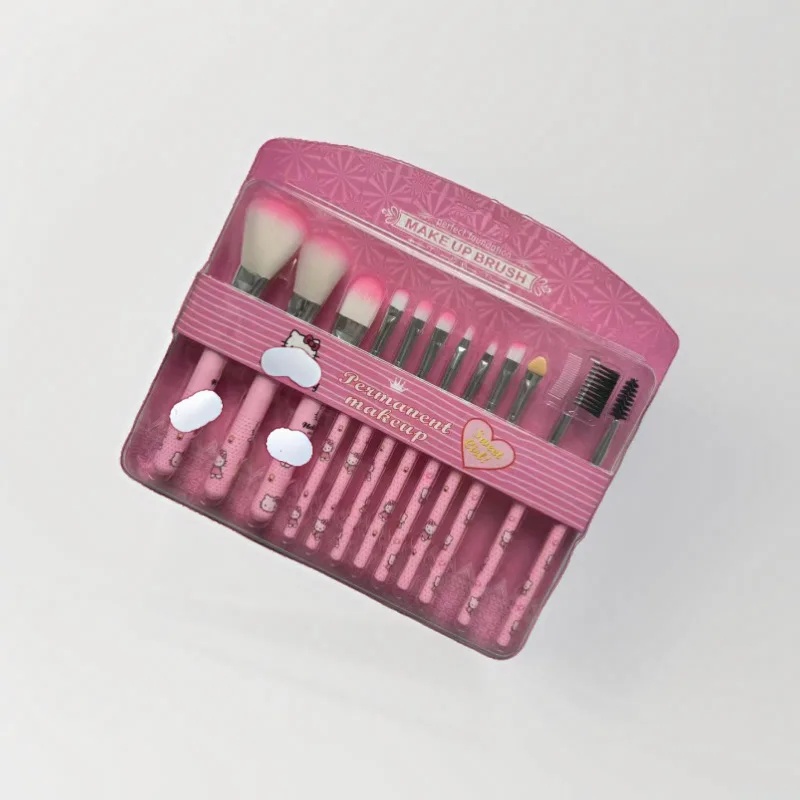 Hello Kitty 12-piece Makeup Br - огляд і ціна Beauty - Makeup - Eyes