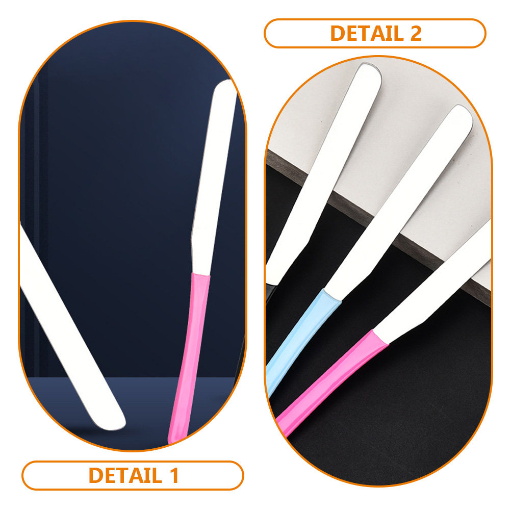 Stainless Steel Makeup Spatula - огляд і ціна Beauty Makeup Tools