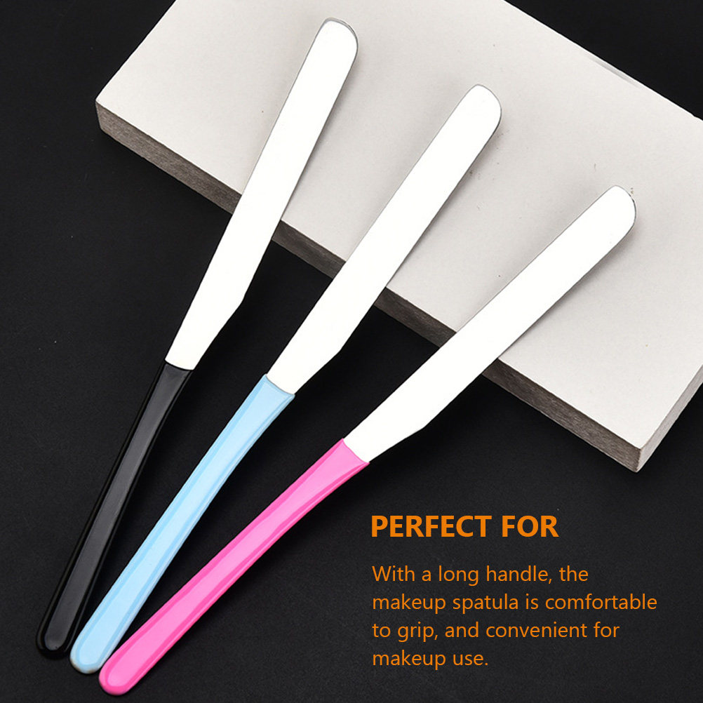 Stainless Steel Makeup Spatula - огляд і ціна Beauty Makeup Tools