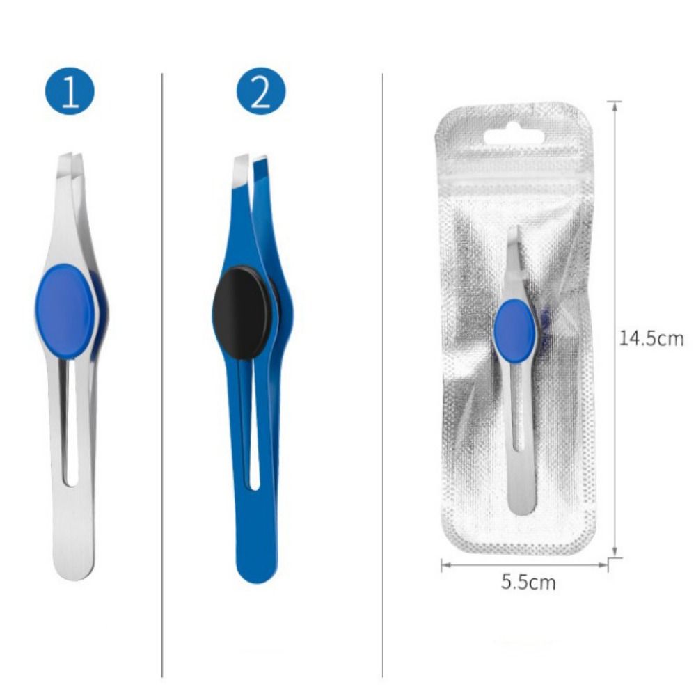 Stainless Steel Eyebrow Tweeze - огляд і ціна Beauty - Makeup - Eyes
