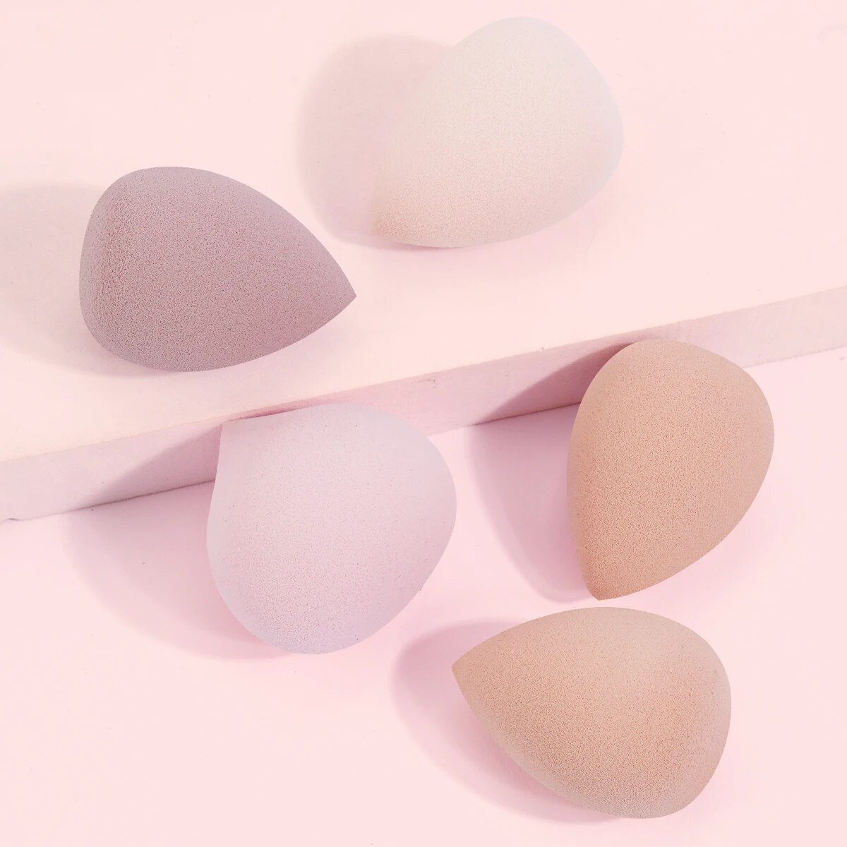 MAANGE 5PCS Makeup Sponge Blen - огляд і ціна Beauty Makeup Desk