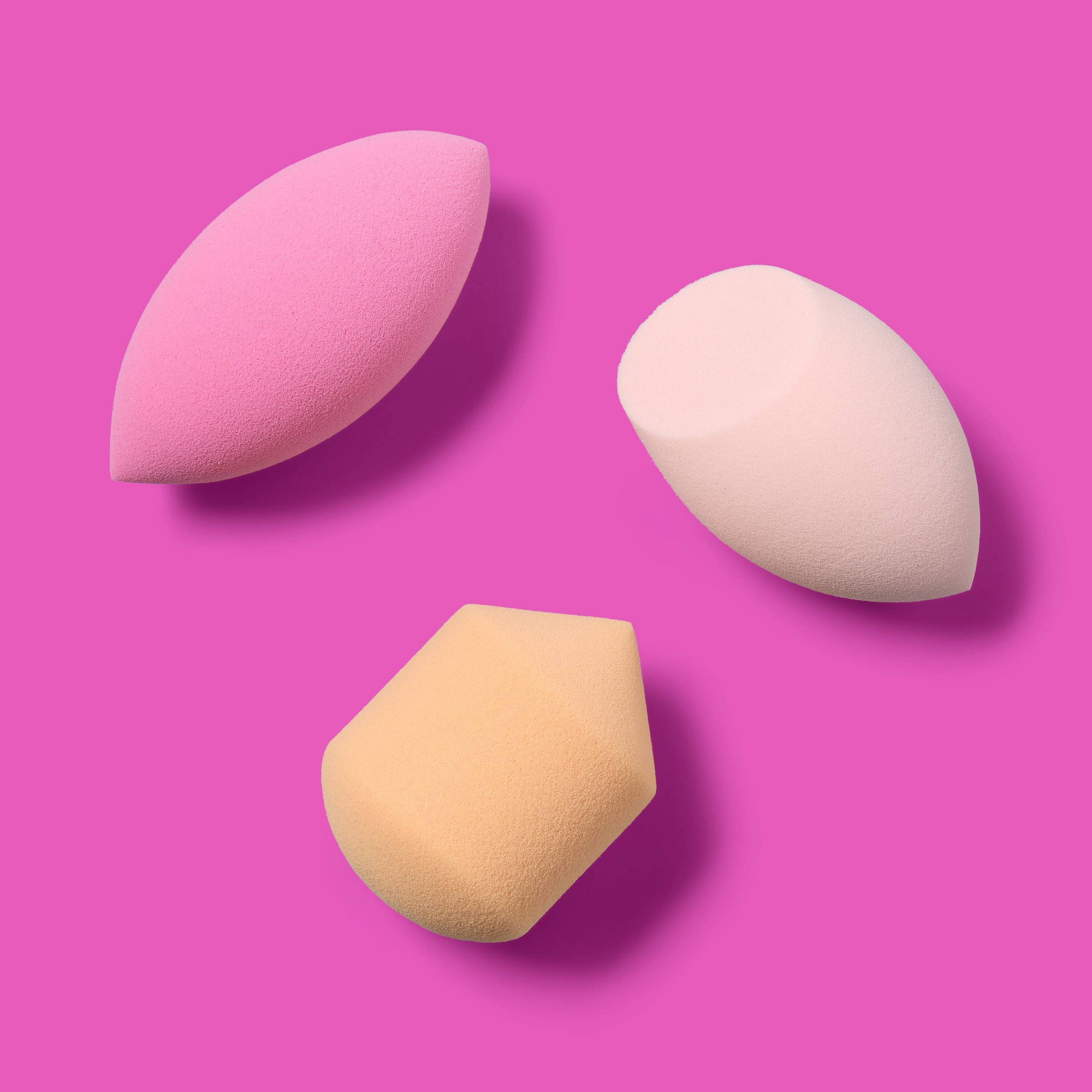 3ct Assorted Shape Makeup Blen - огляд і ціна Cosmetic Sponge