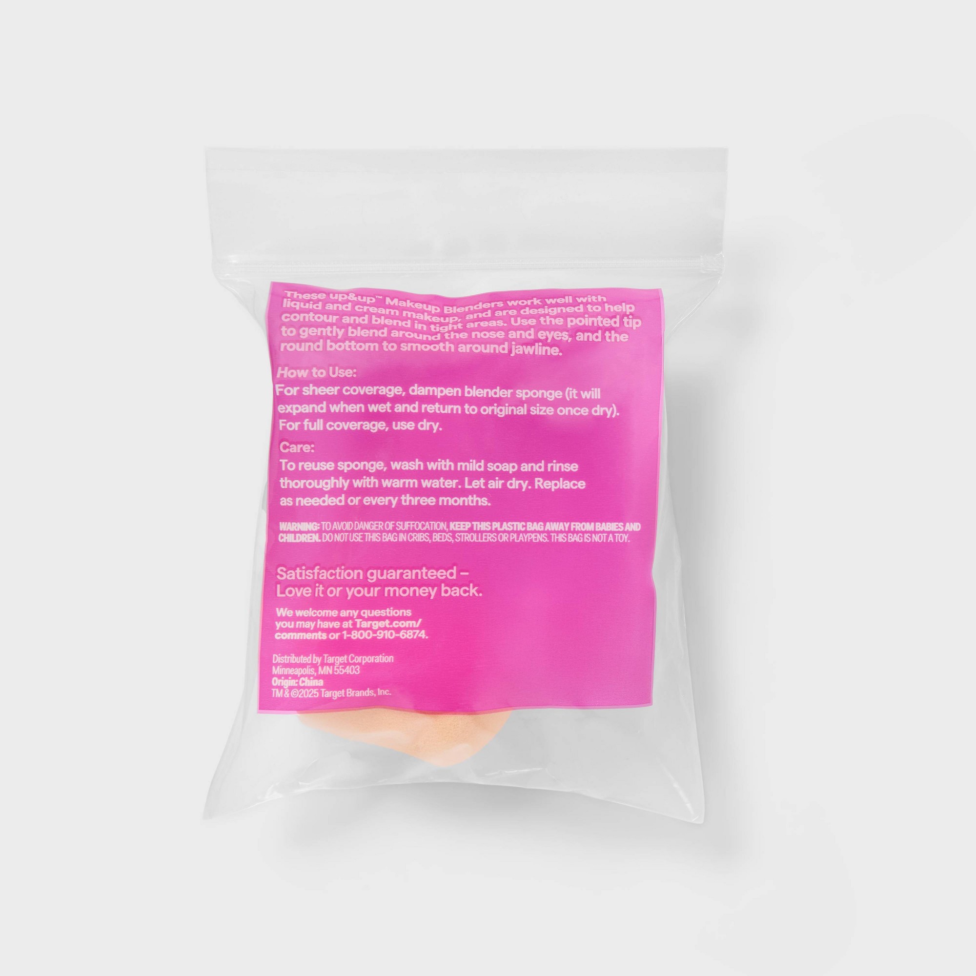 3ct Assorted Shape Makeup Blen - огляд і ціна Cosmetic Sponge