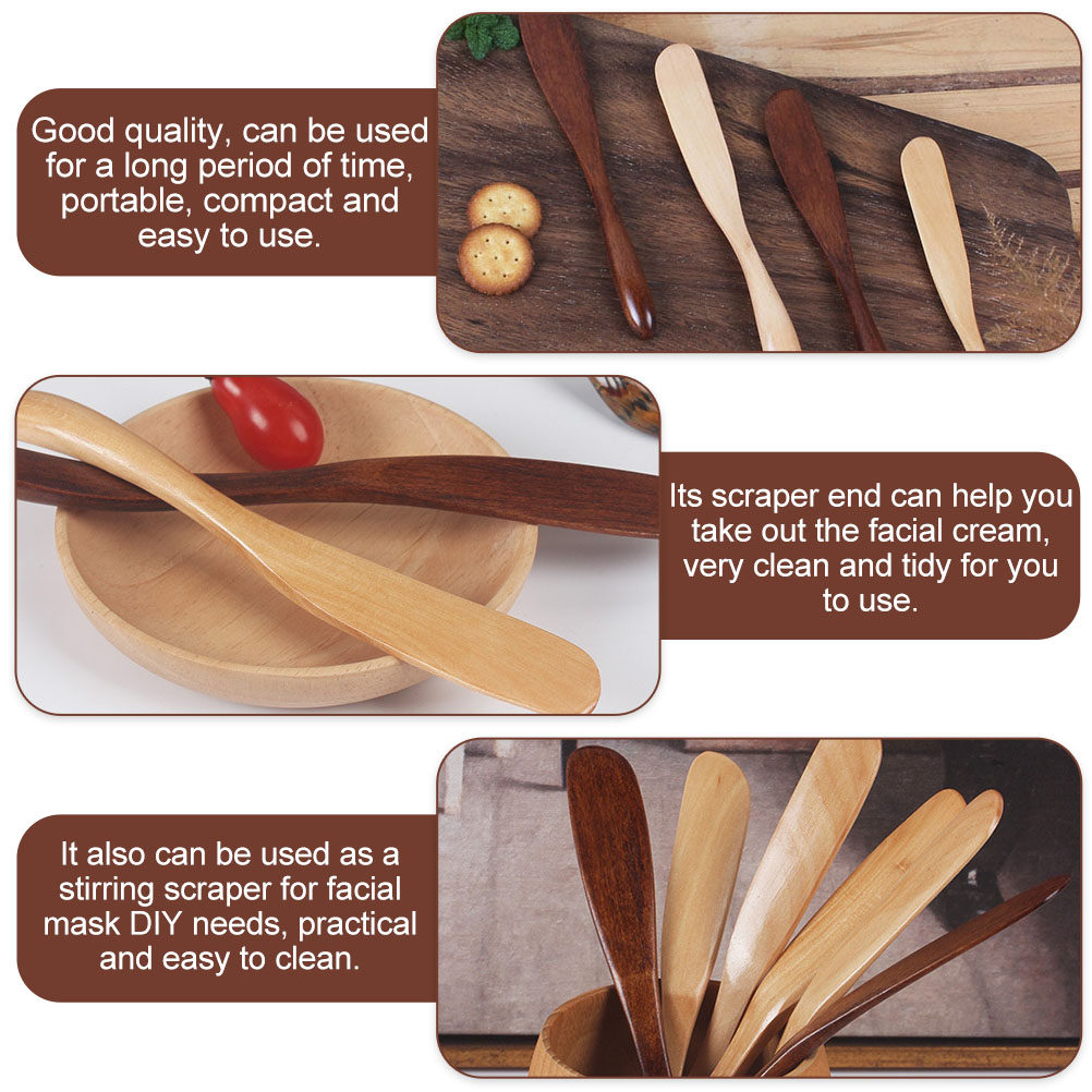 4Pcs Wooden Makeup Supply Scra - огляд і ціна Beauty Makeup Tools