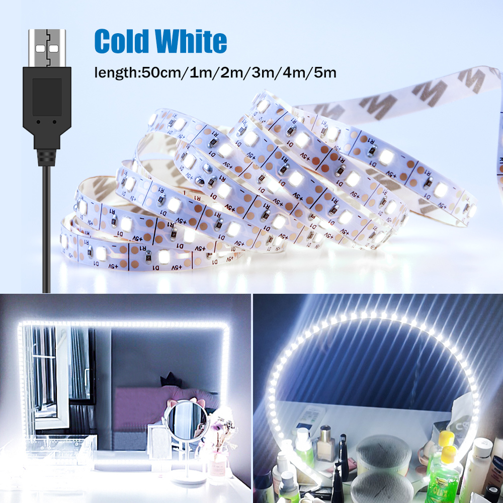 DC5V LED Makeup Mirror Light S - огляд і ціна Beauty Makeup Desk