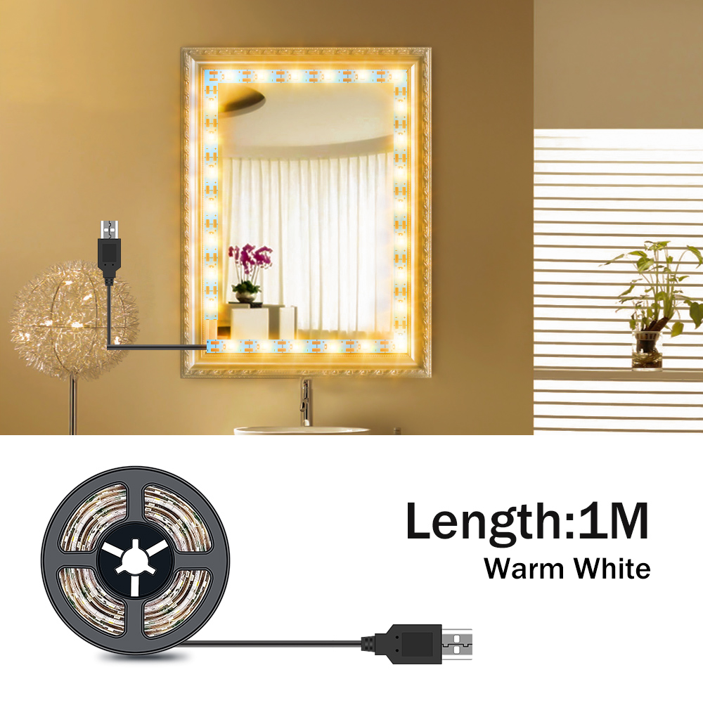 DC5V LED Makeup Mirror Light S - огляд і ціна Beauty Makeup Desk
