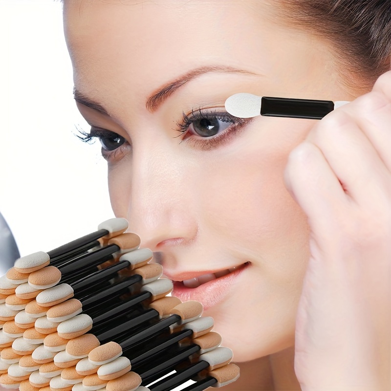 5/10Pcs Eyeshadow Applicator D - огляд і ціна Cosmetic Sponge