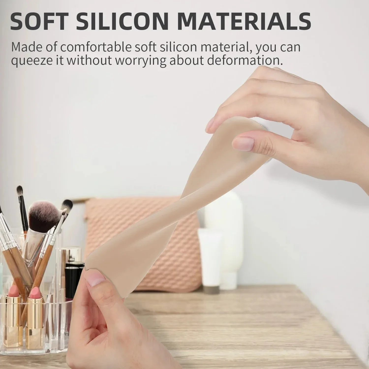 Travel Makeup Brush Holder Sil - огляд і ціна Cosmetic Sponge