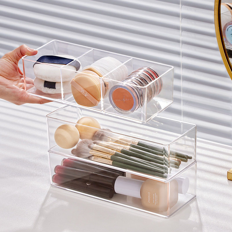 Acrylic Cosmetics Storage Box  - огляд і ціна Cosmetic Sponge