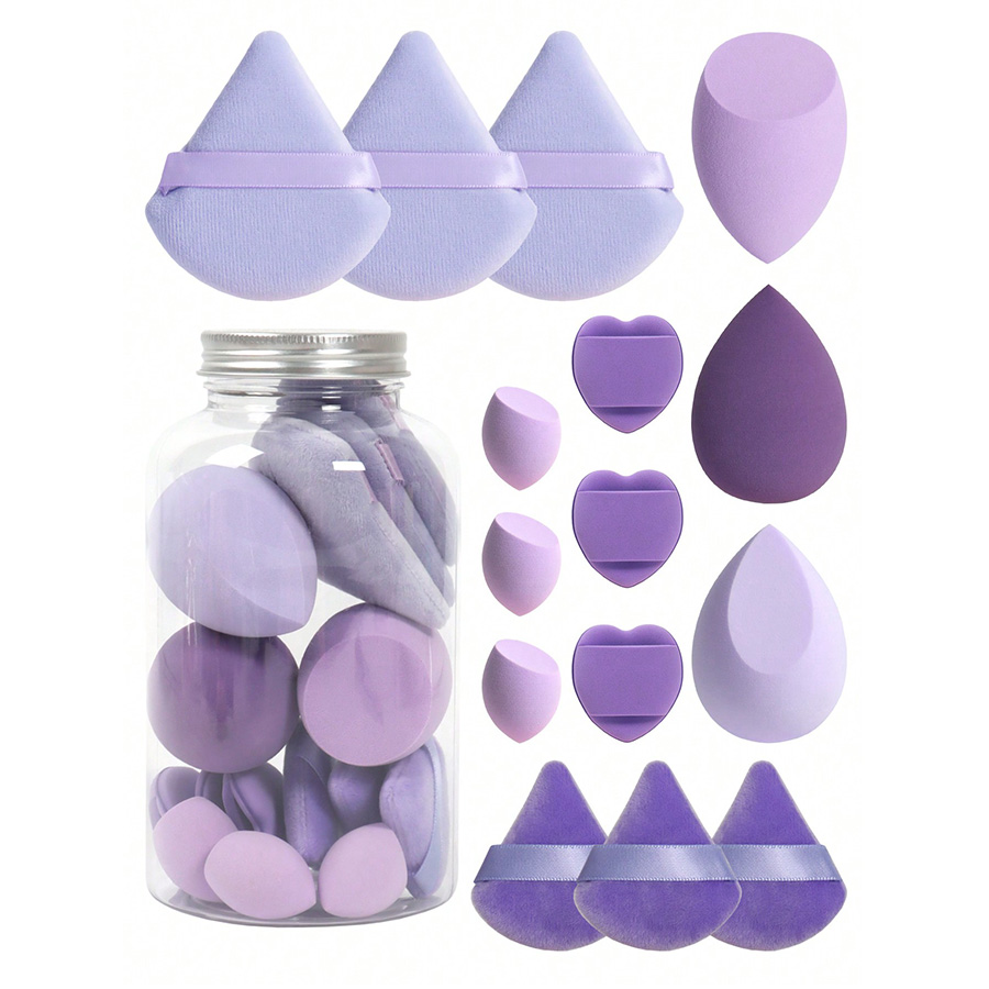 Set of 15 makeup sponges with  - огляд і ціна Beauty Makeup Desk