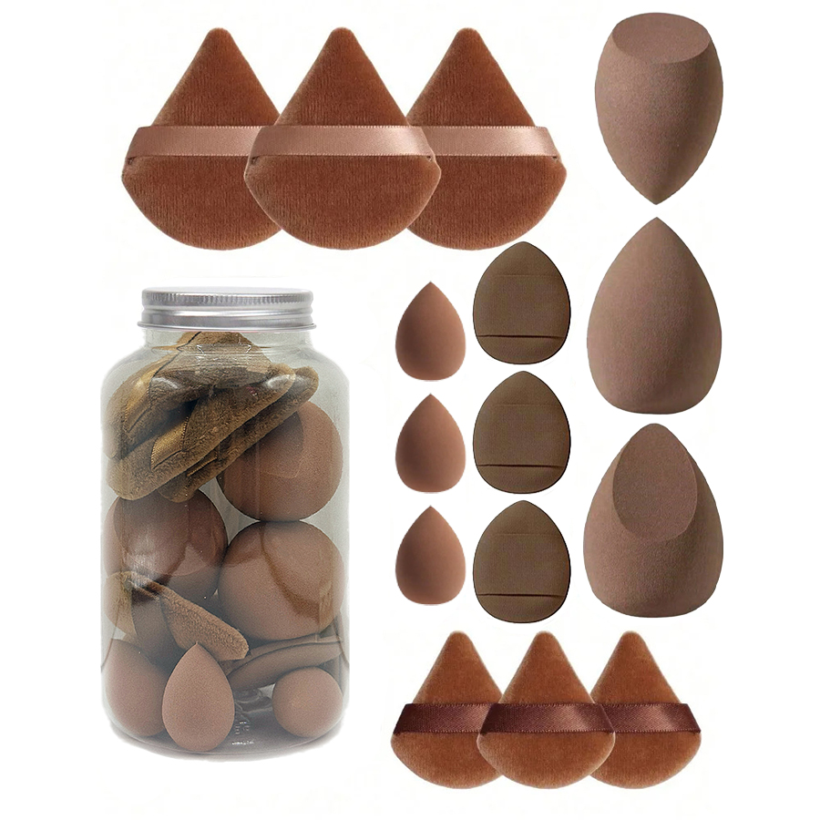 Set of 15 makeup sponges with  - огляд і ціна Beauty Makeup Desk